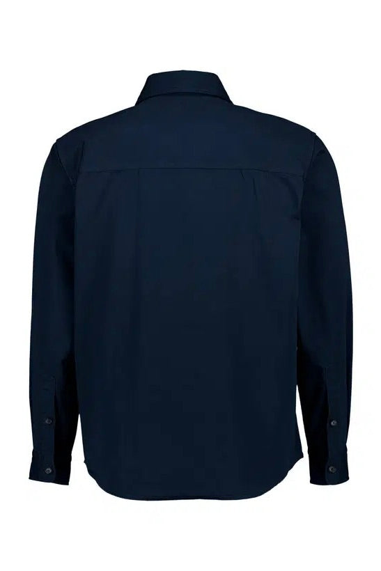 H-Owen-K-2PP-261 Overshirt Dark Blue