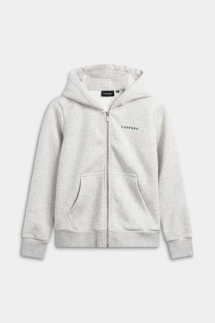 W. Cosmo Zip Hoodie Grey Melange