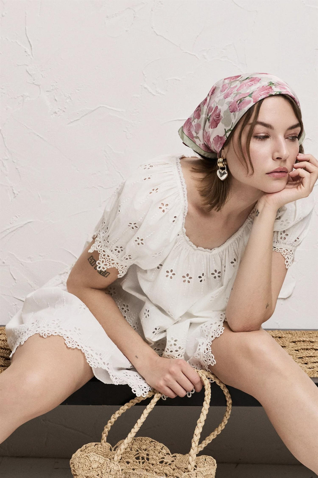 Leonora Blouse White