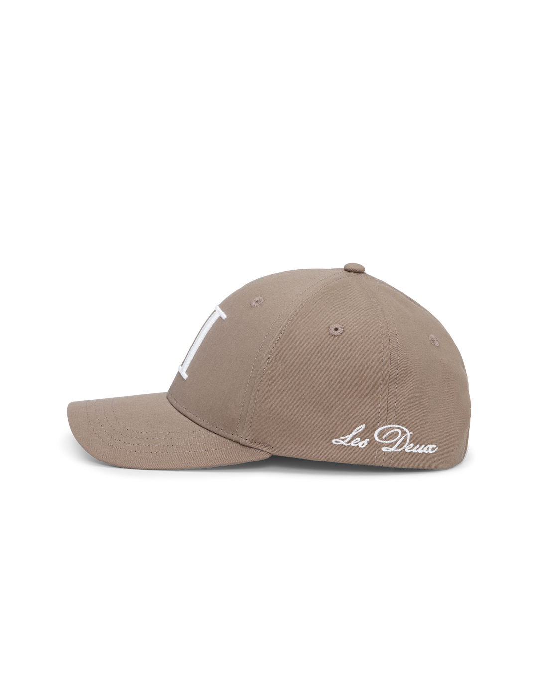 LES DEUX Encore Organic Baseball Cap Walnut Brown - Dale