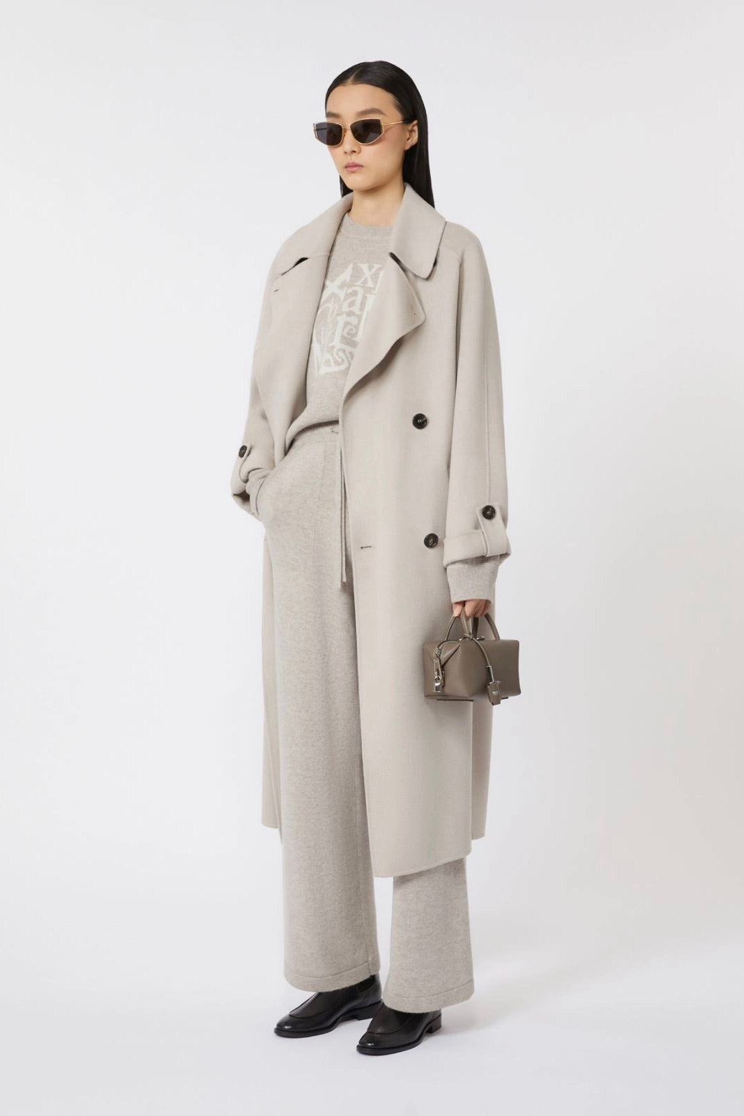 Alice Wool Coat Beige