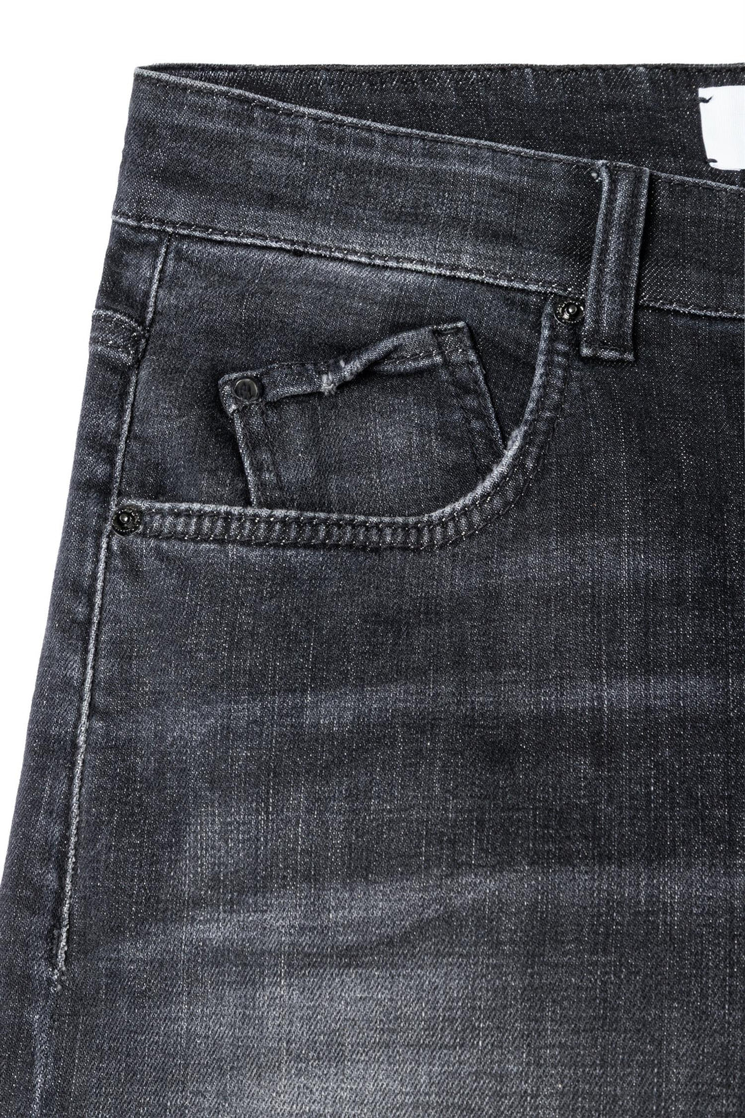 CAMBIO Baggy Mit Strasskette Denim Dark Cozy Midblack - Dale