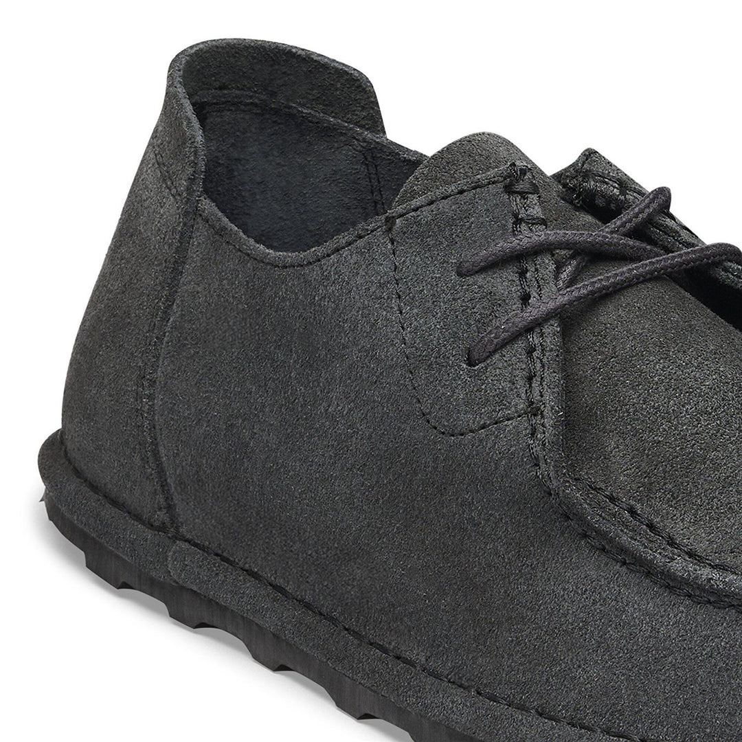 Utti Lace Suede Leather Herre Charcoal