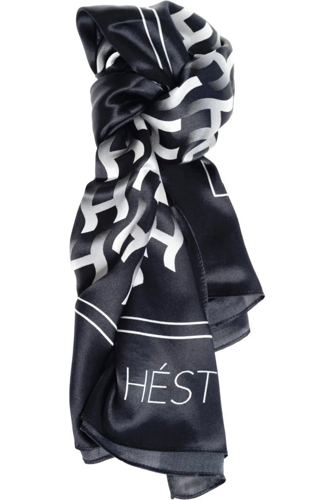 Frøya Silk Scarf Black