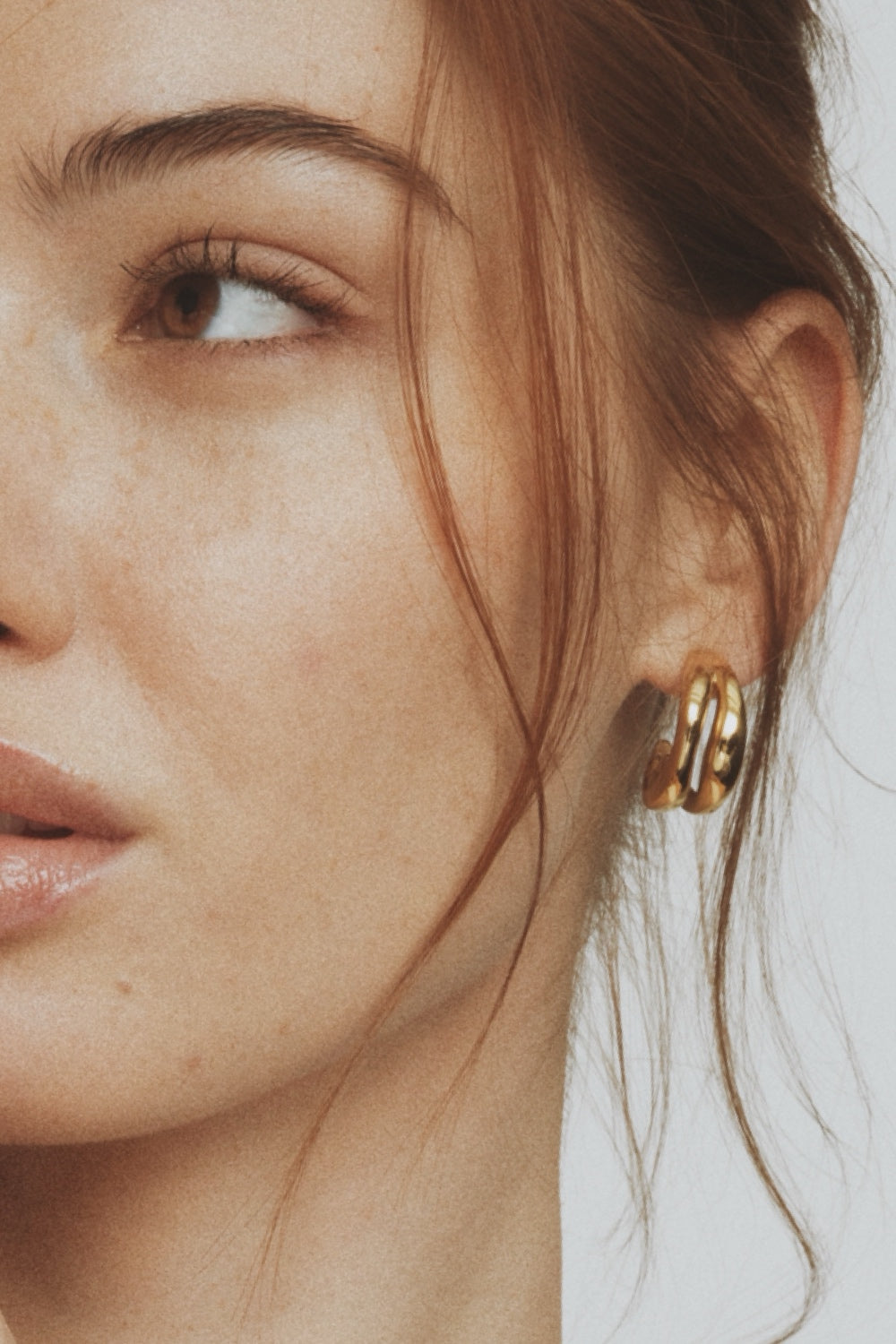 CAMILLA PIHL JEWELRY The Big Curved Hoops - Dale