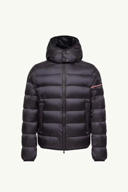Ravenlock Hooded Short Down Jacket Dark Blue