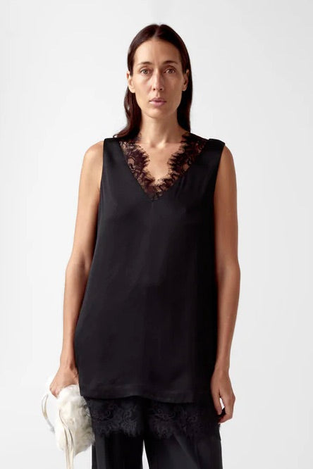 Thurma Lace Top Black