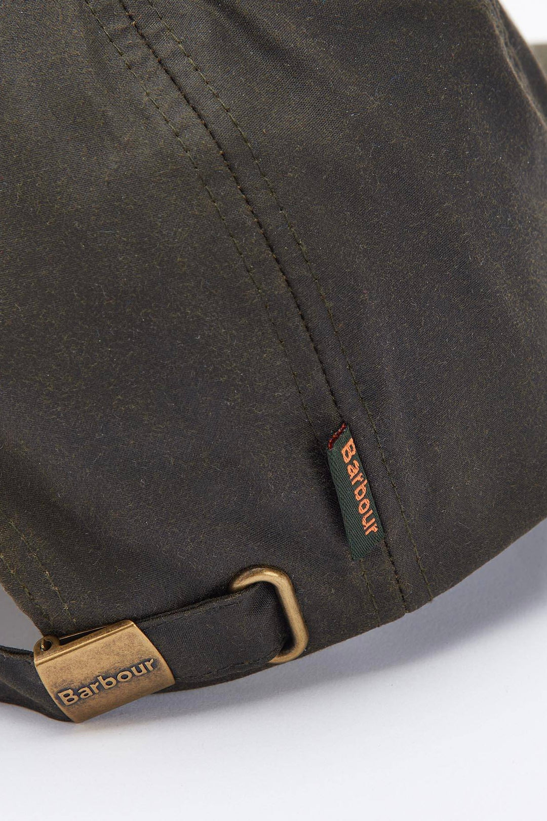 Waxed Sports Cap Olive