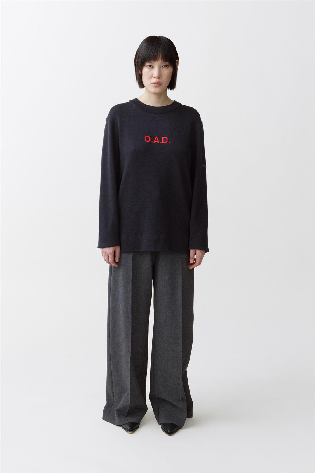 Blaatrøie No. 1 Navy w/Red Embroidery