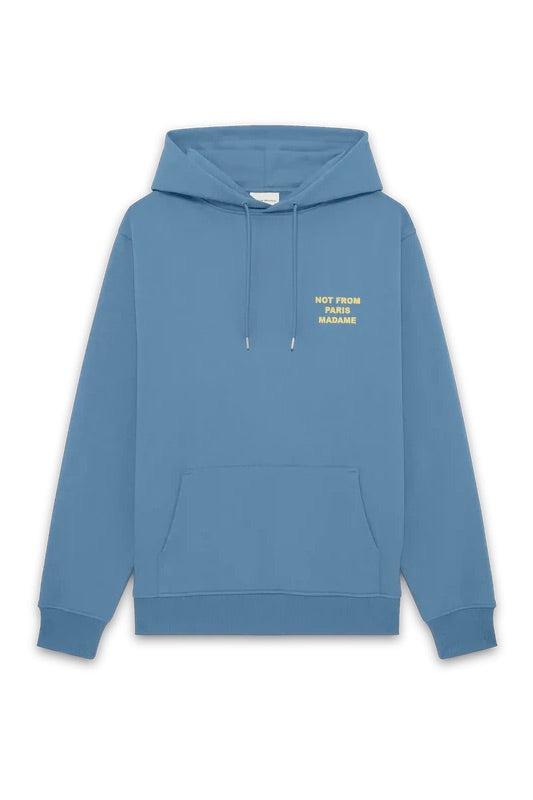 Le Hoodie Slogan Atlantic Blue