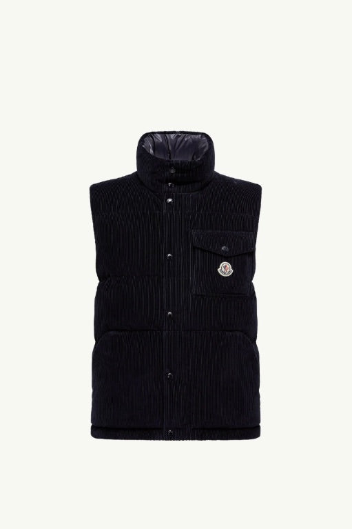 MONCLER Agen Corduroy Down Vest - Dale