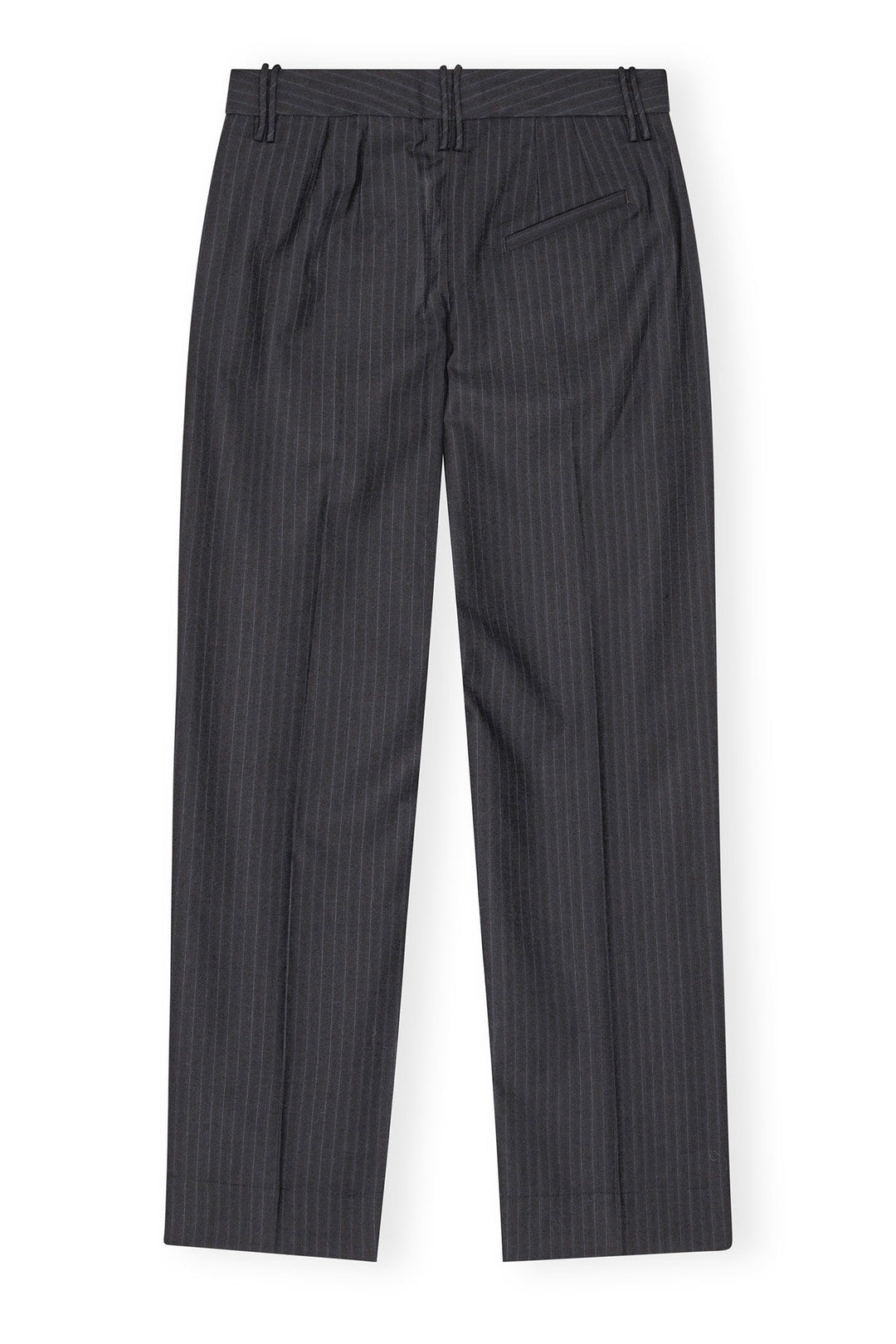 Charcoal Stripe Suiting Pants