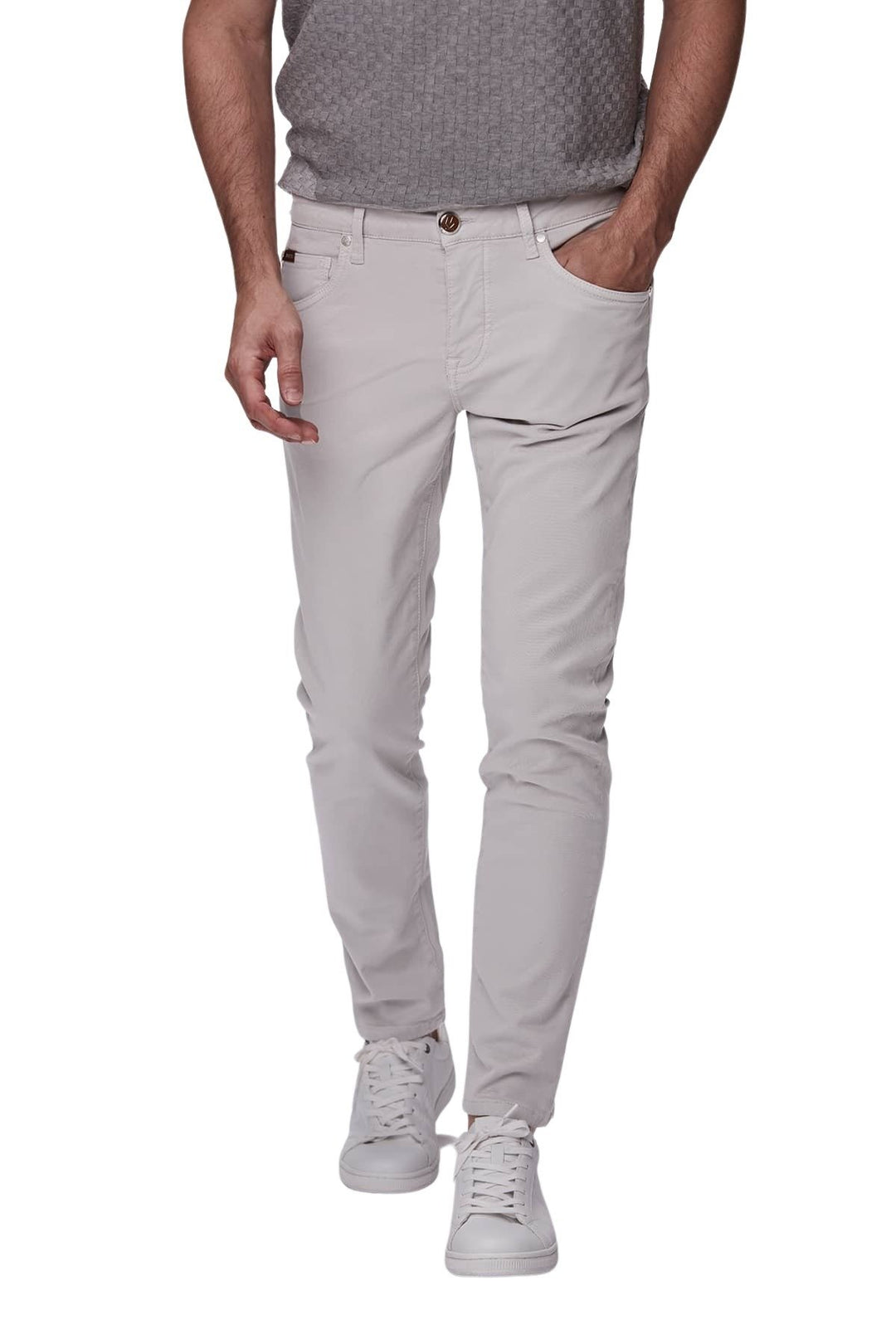 MINOSS 5-PKT CLYO STRETCH SAP BEIGE - Dale