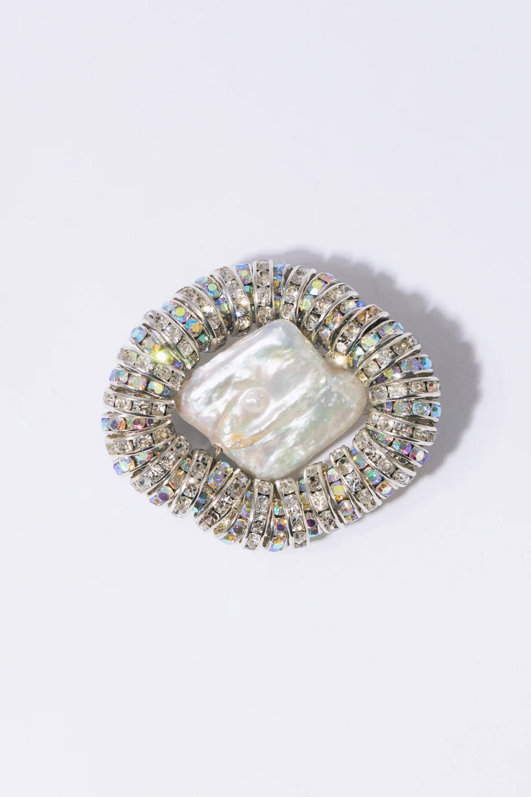 Mini Paris Brooch Silver