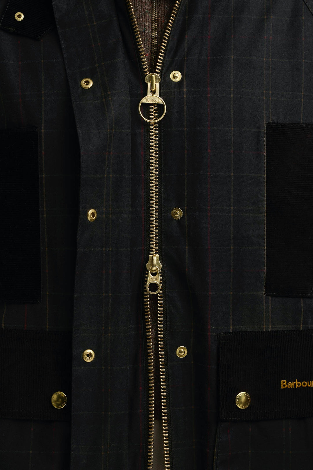 Tartan Reimagined Icons Tartan Modern Beaufort Waxed Jacket Olive
