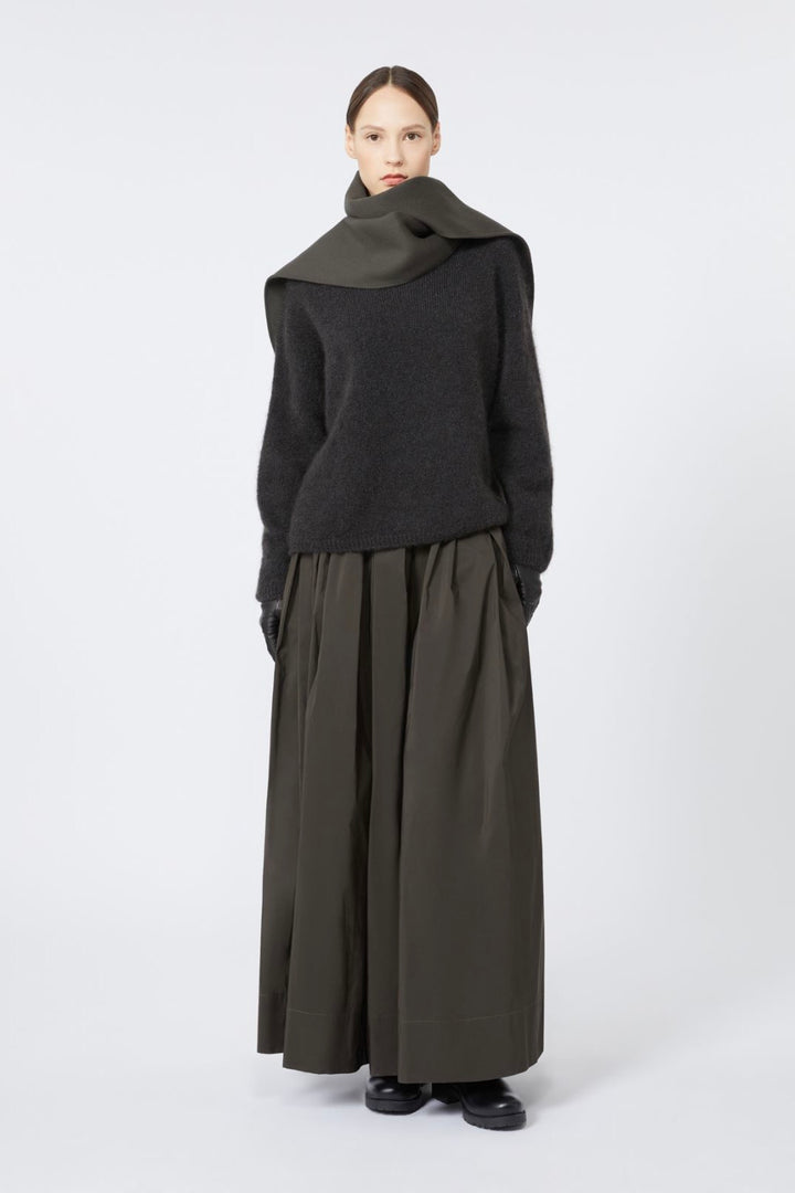Taro Mohair Sweater Dark Green