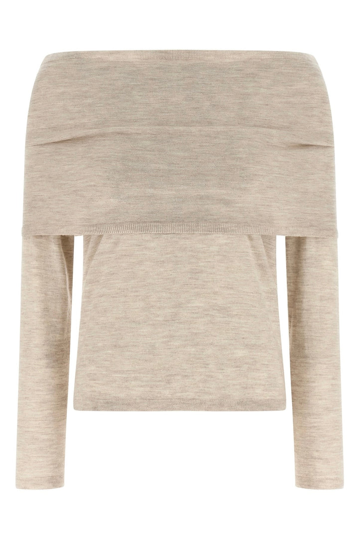 Lightweight Cashmere Sweater Beige