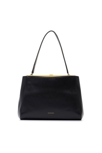 ANINE BING Anine Avenue Bag Grained Leather Black - Dale
