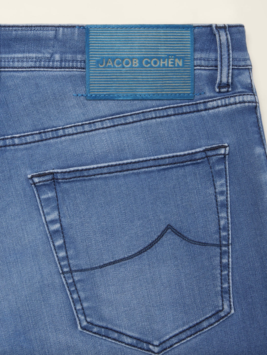 JACOB COHEN Nick 5 pkt Slim Fit Pants Medium Blue - Dale