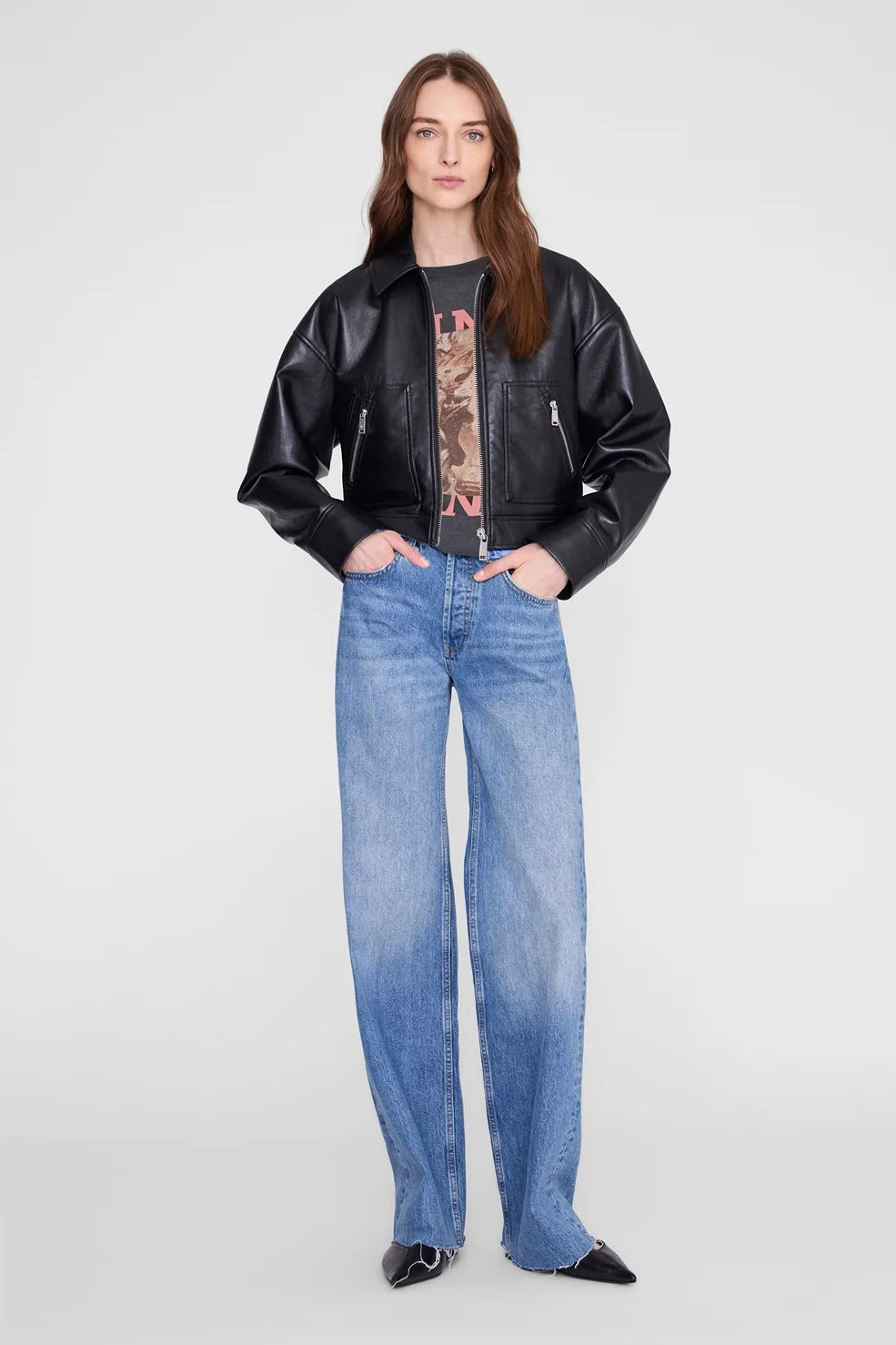 Cade Tee Tiger Bing Washed Black
