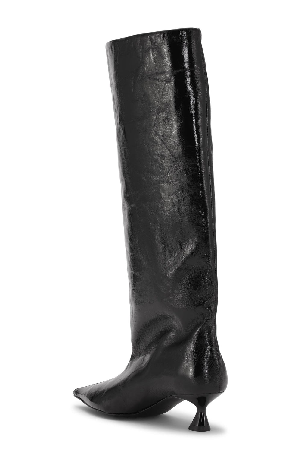 GANNI - Soft Slouchy High Shaft Boot Naplack - Dale