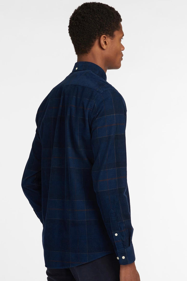 Blair Tailored Fit Shirt Midnight Tartan