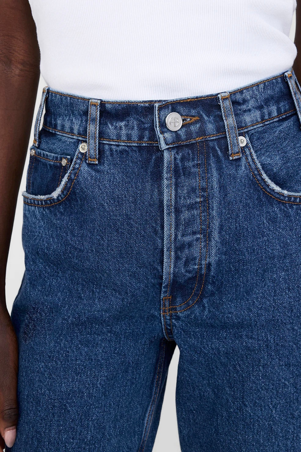 Roy Jean 34" Long Clean Indigo