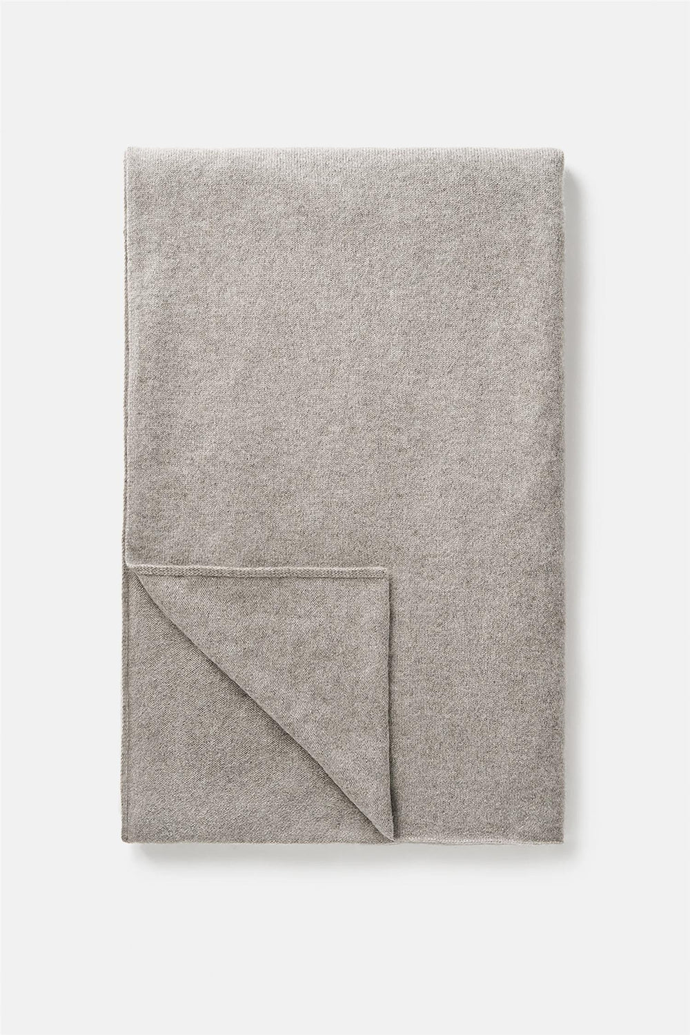 SOFT GOAT Knitted Scarf Greige - Dale