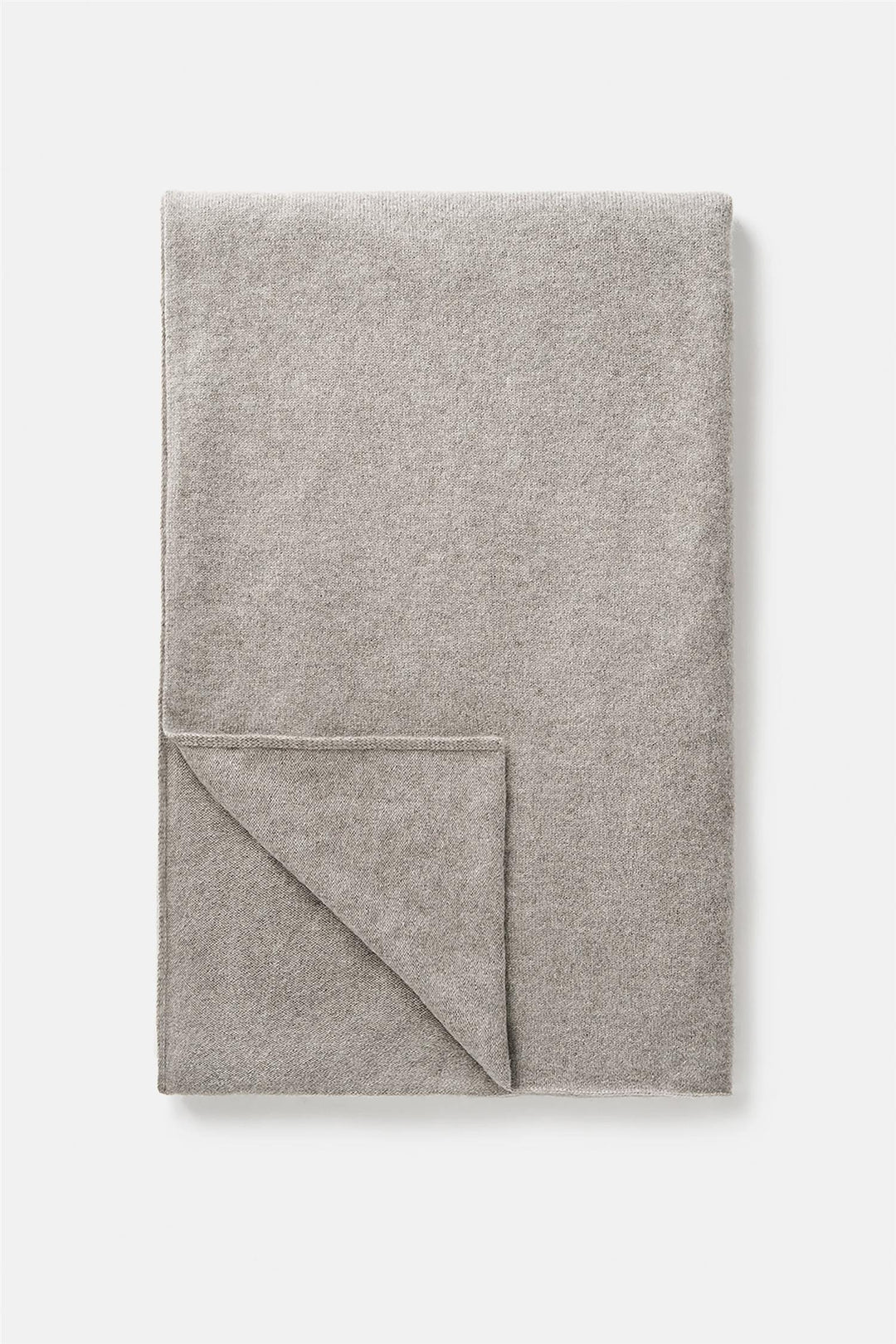 SOFT GOAT Knitted Scarf Greige - Dale