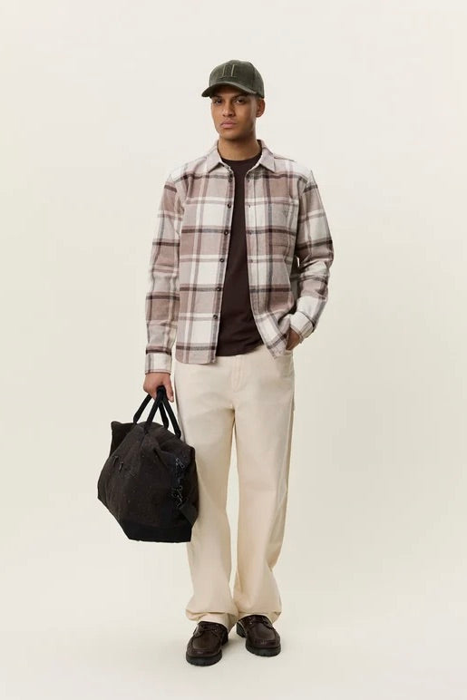 Check Flannel Shirt Caribou