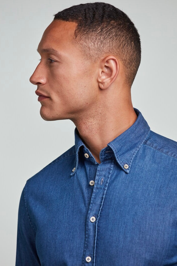 Slimline Stretch Denim C26 RC Cuff Indigo