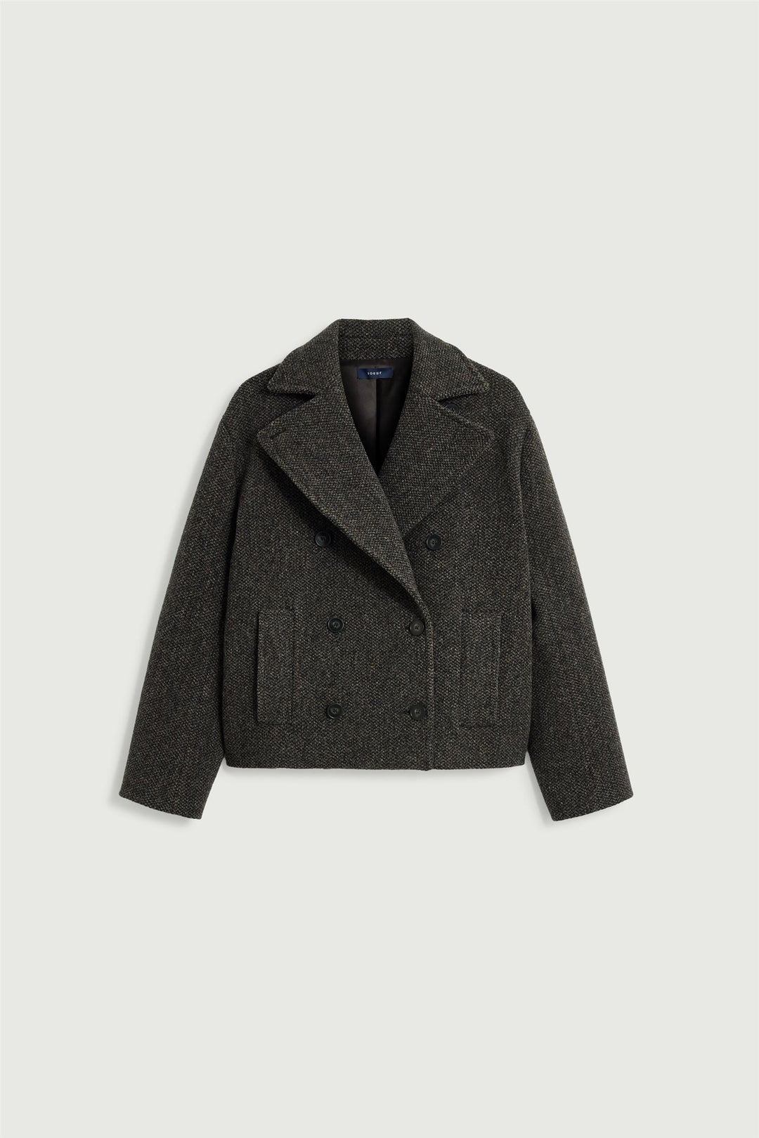 SOEUR Joseph Short Coat Marron/Noir - Dale