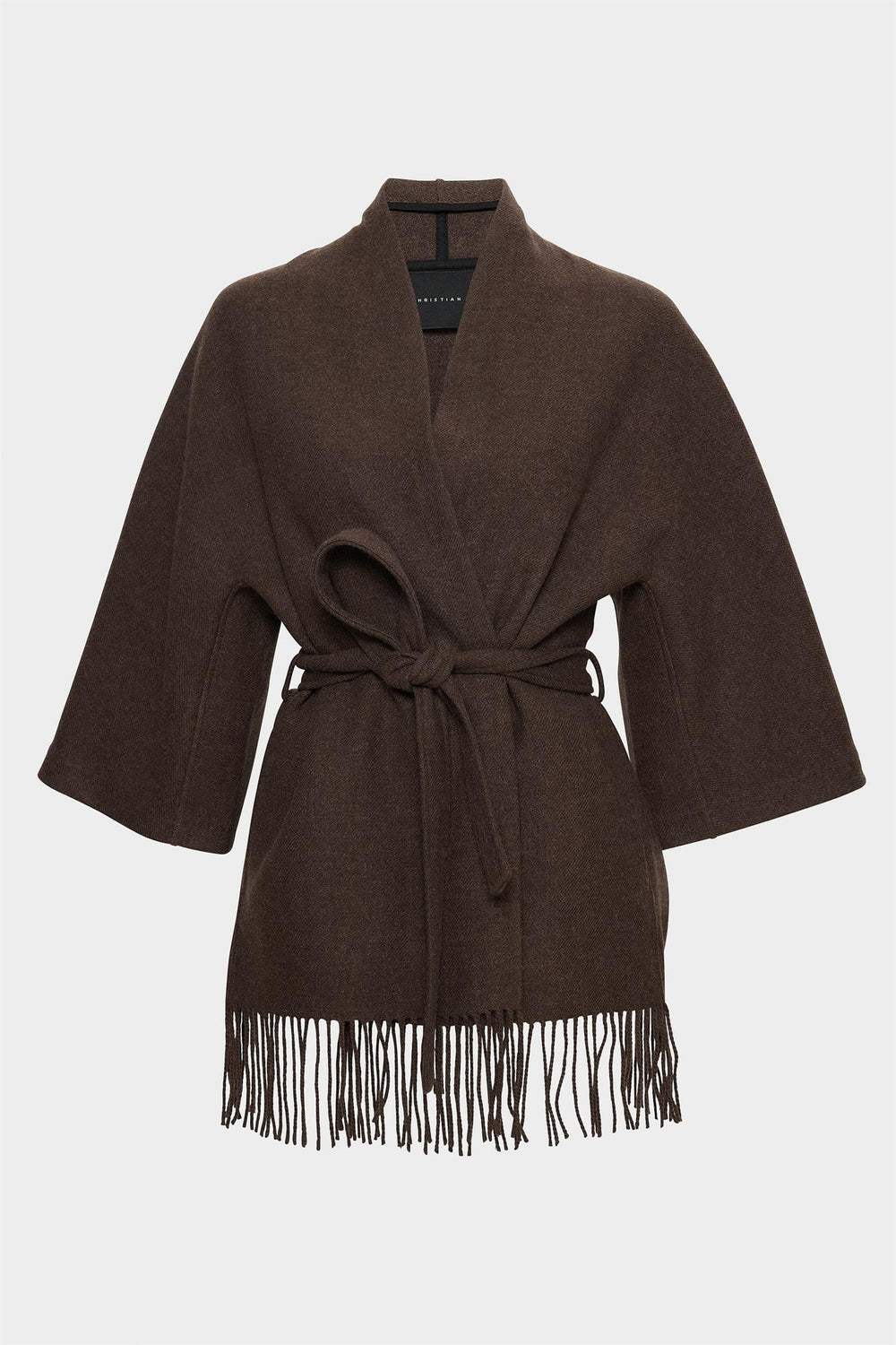 CHRISTIAN AKS Akila Lambswool Jacket Brown - Dale