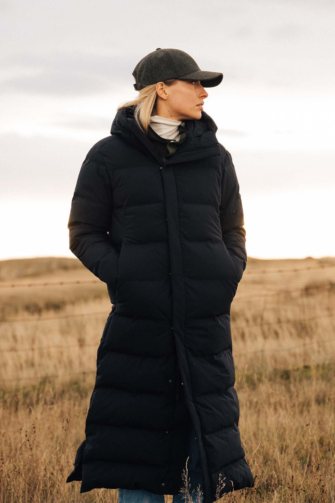 Meridian II Down Coat Onyx