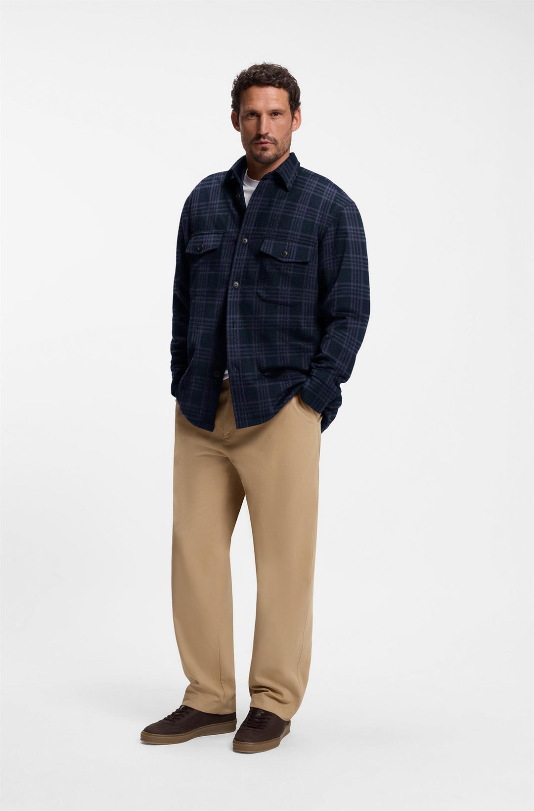 Beckham H-Cruz-K-2P-C3_DB Shirt Dark Blue