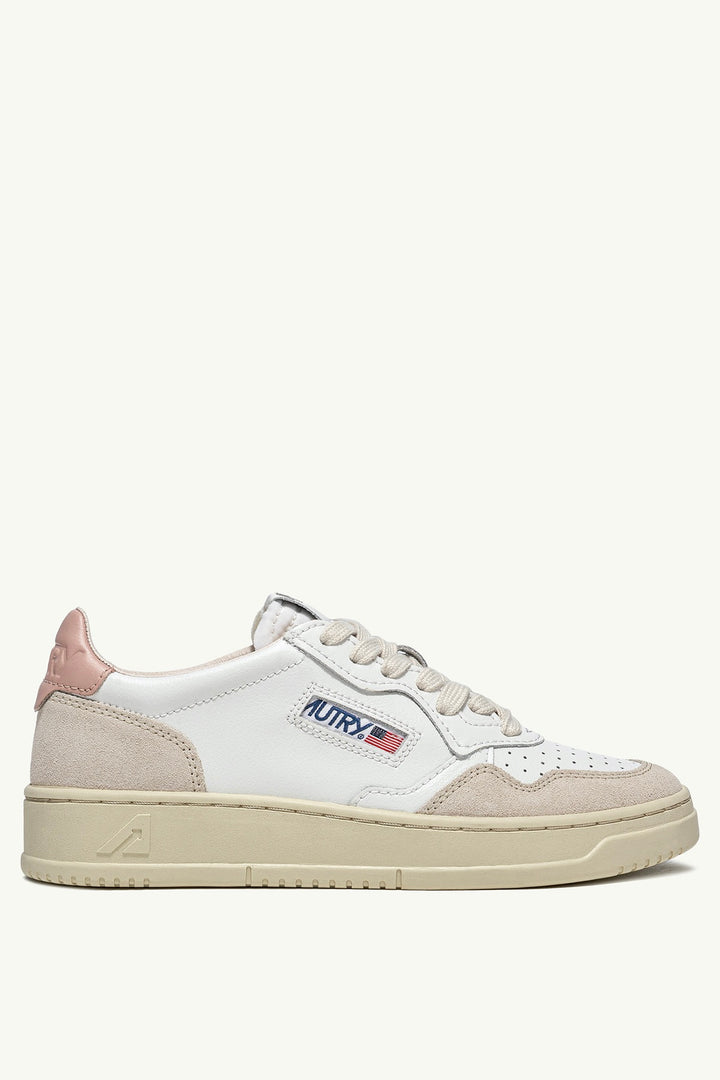 Medalist Low Women White/Powder Pink