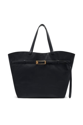 Elly Tote Small Grained Leather Black