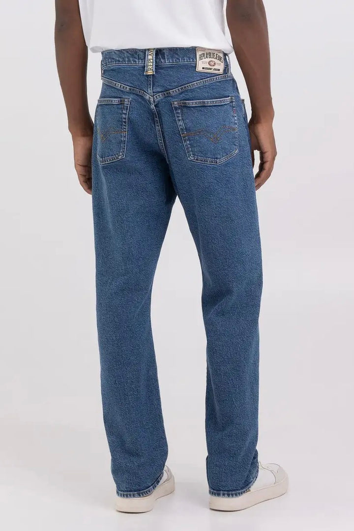 M9Z1 Straight Fit Jeans Medium Blue