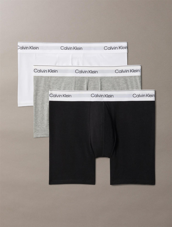 BOXER BRIEF 3PK Grey/White/Black