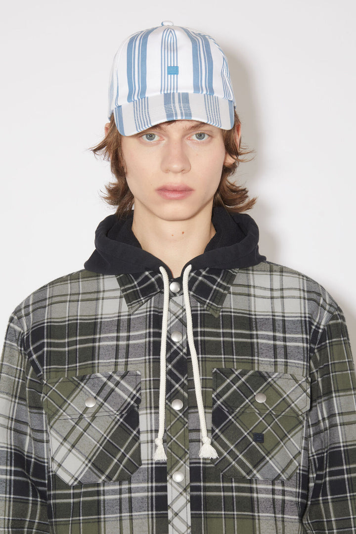 ACNE STUDIOS - CHECK HOODED JACKET - Dale