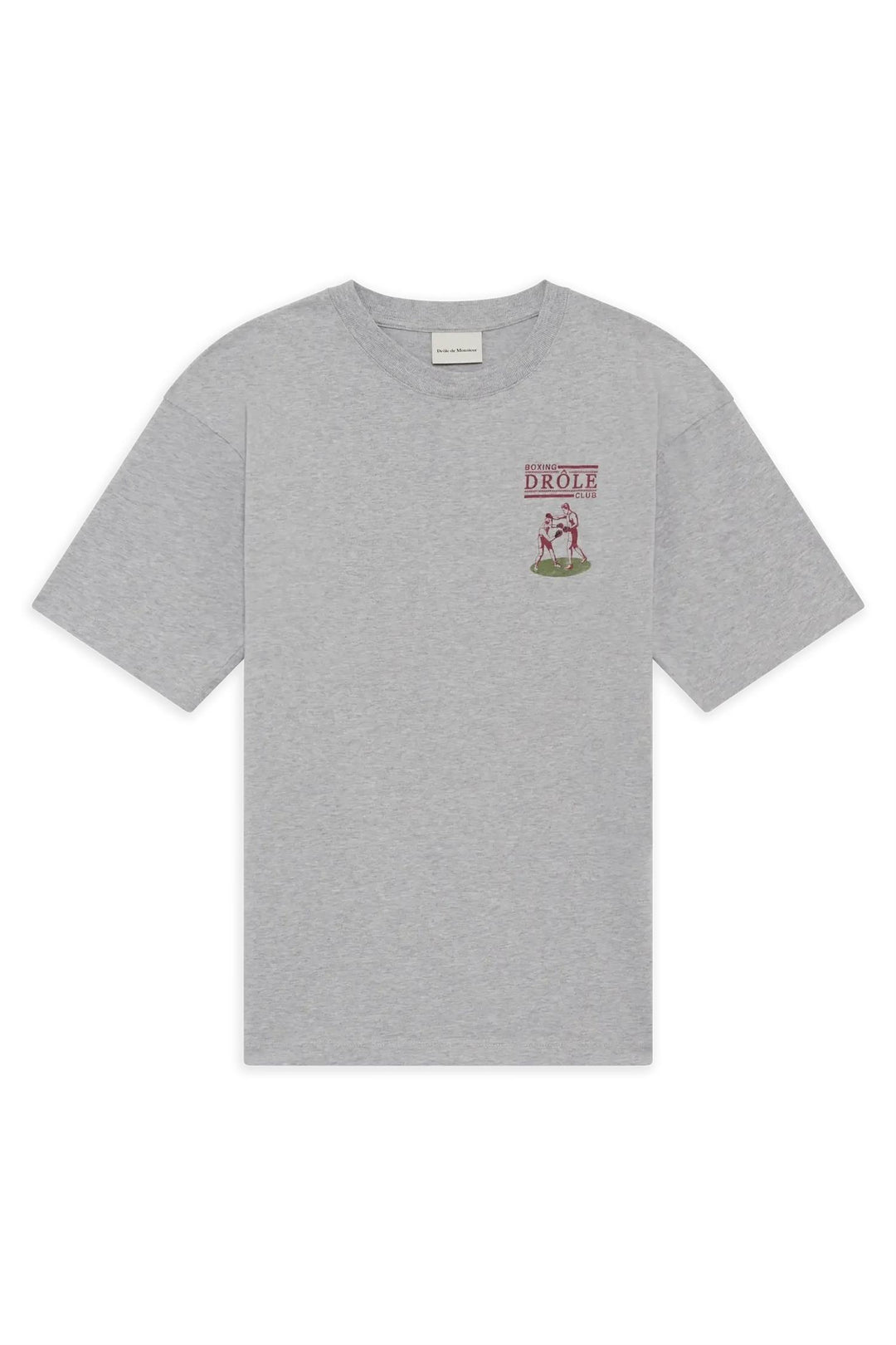Drôle Boxers T-Shirt Heather Grey