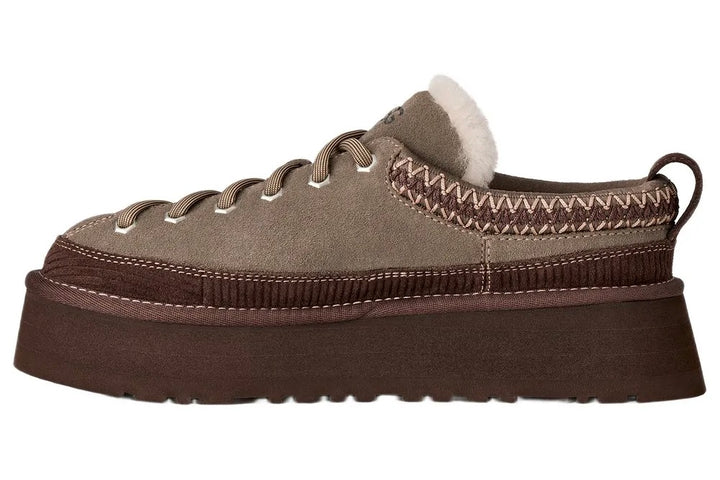 W Heritage Lace-Up Slipper Dried Oregano