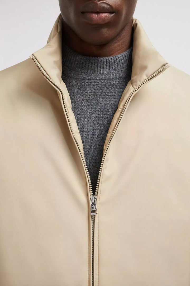 Luserna Short Down Jacket Beige