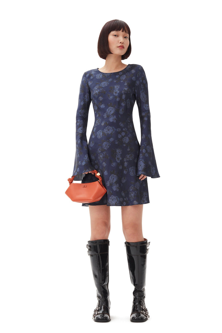 Floral Print Mini Dress