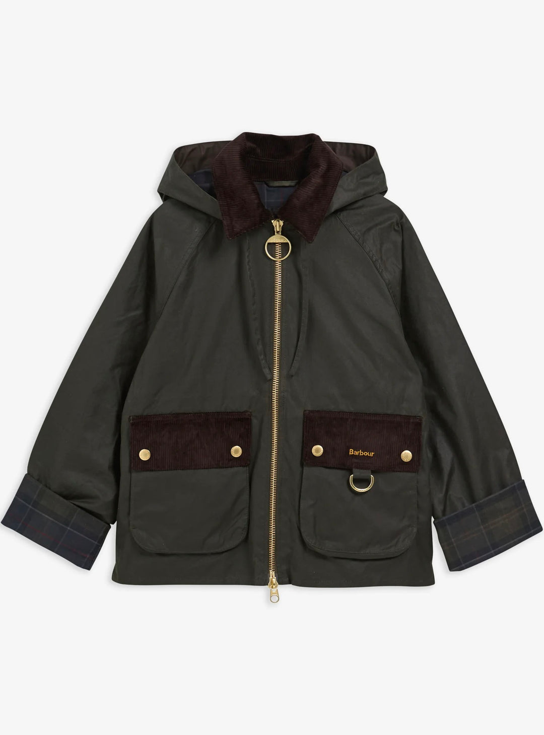 Barbour Carville Wax Jacket Fern/Shadow Classic