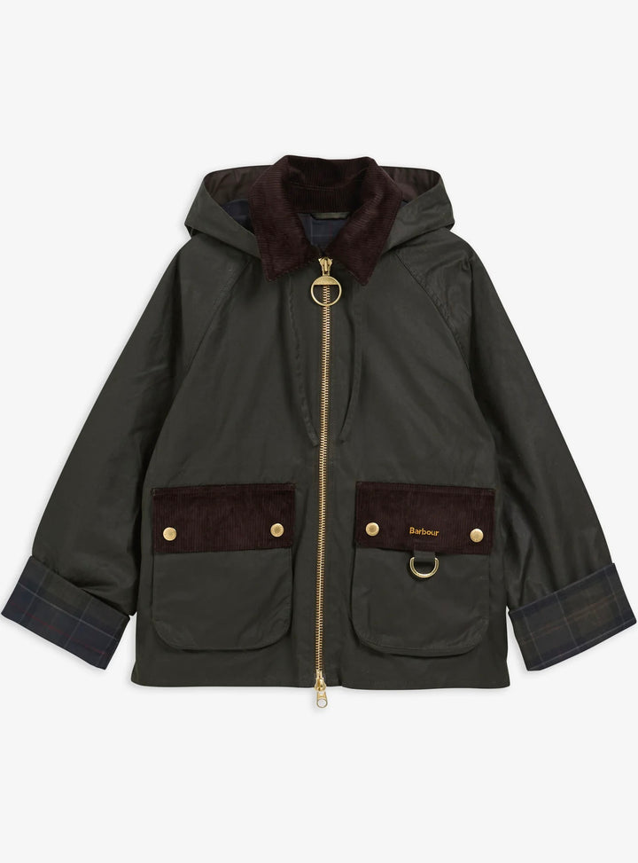 Barbour Carville Wax Jacket Fern/Shadow Classic