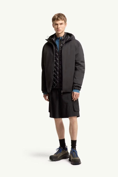 Trelatete Hooded Down Jacket Black