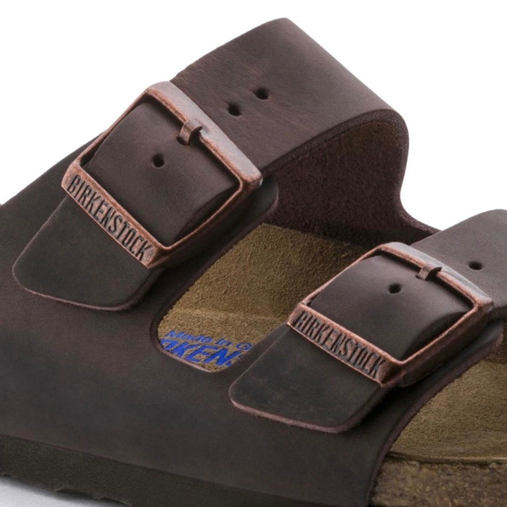 Arizona Soft Footbed Natural Oiled Habana Leather Herre
