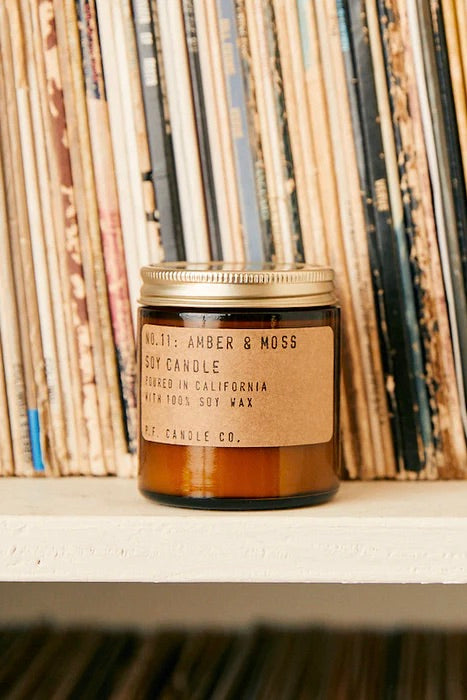 NO. 11 Amber & Moss Mini Candle