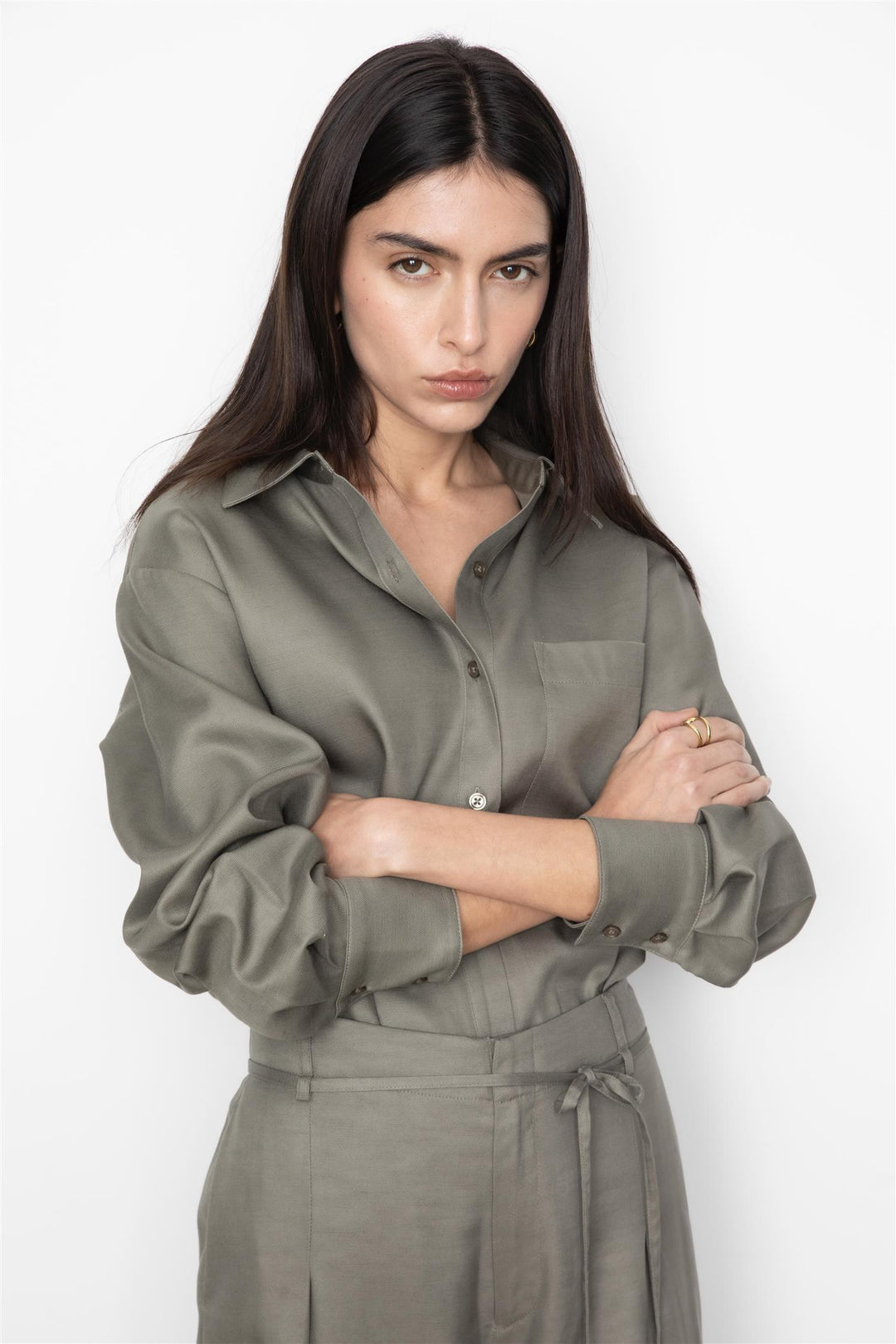 CAMILLA PIHL Isola Shirt Army - Dale